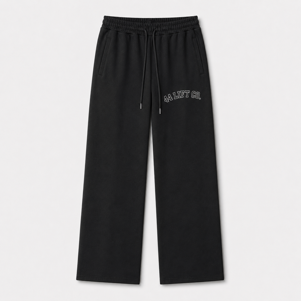 Woman's Outline Varsity Straight-Leg Sweatpants