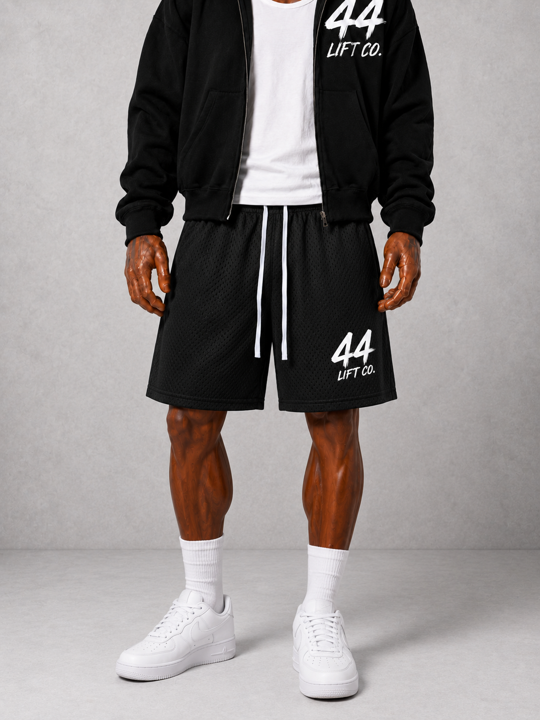 Brushed 44 Mesh Shorts
