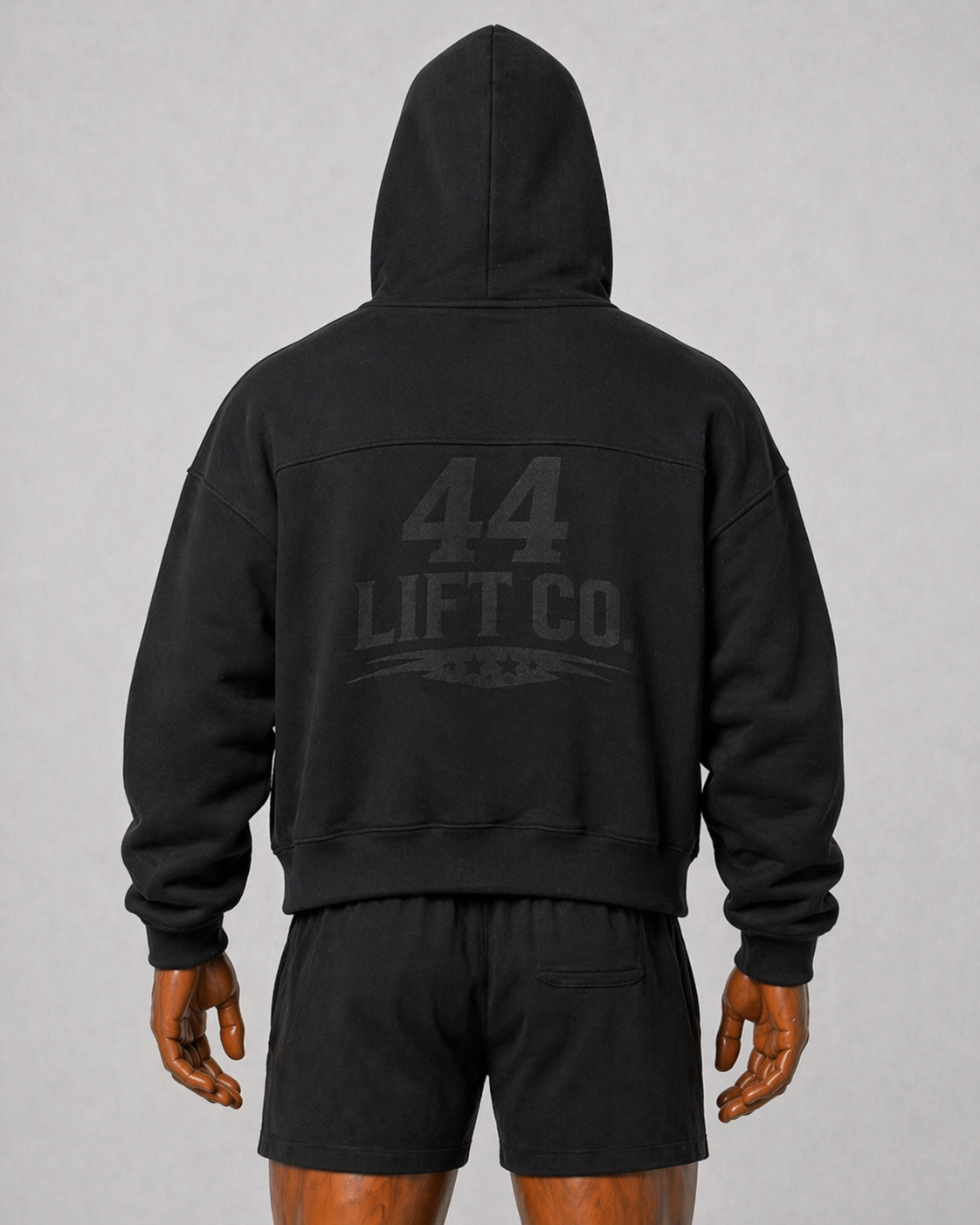 44 Core Blackout Boxy Zip-Up