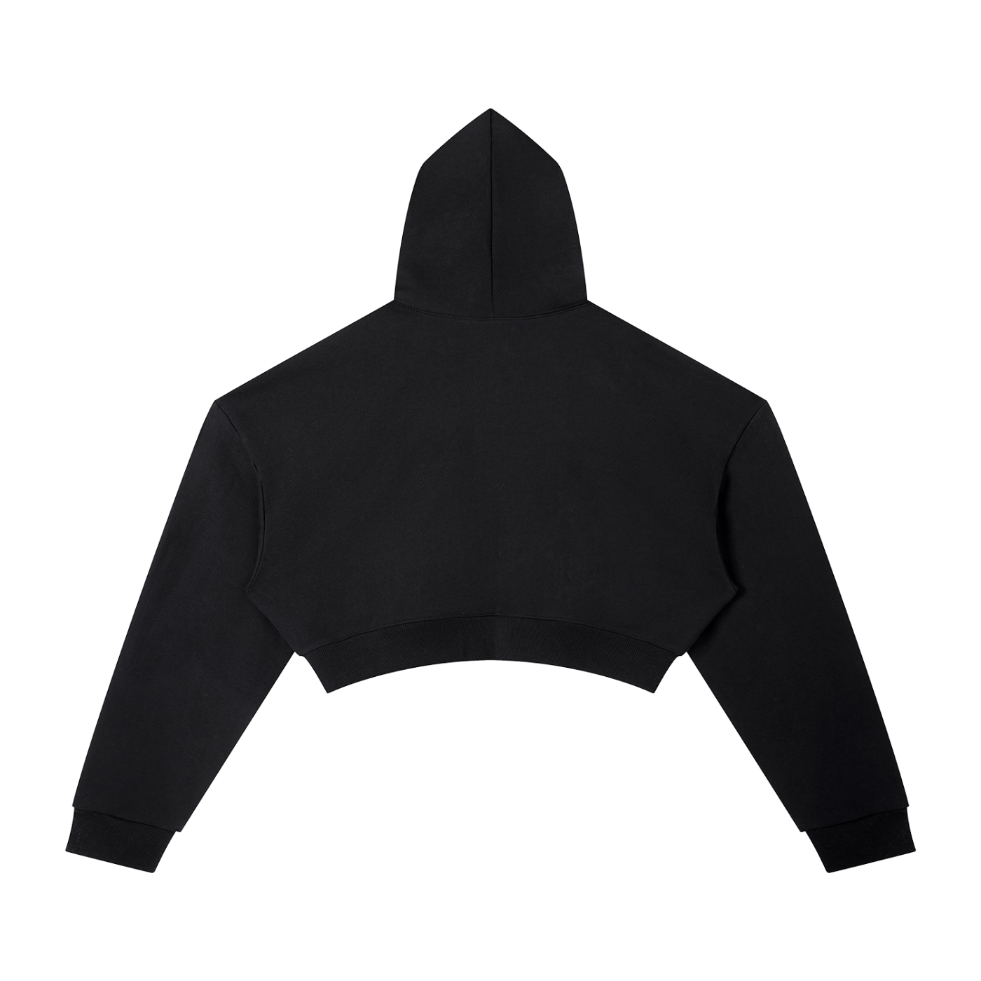 Women's Outline Varsity Cropped Hoodie